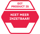 Niet meer inzetbaar